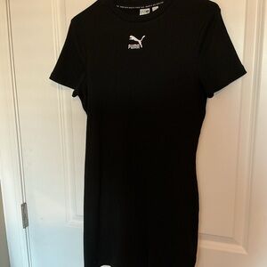 Puma Ribbed Black Tee